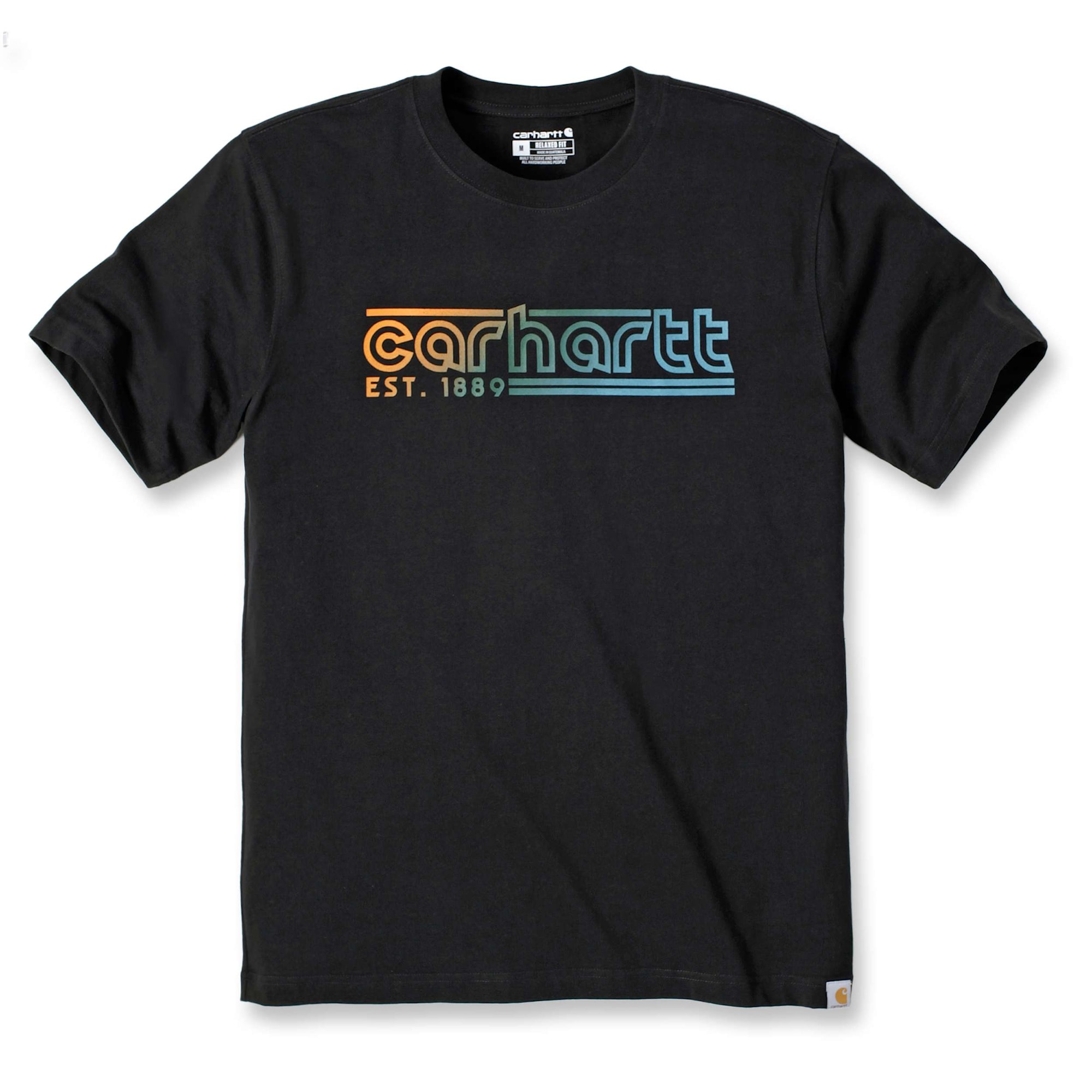 Carhartt S/s logo graphic T-shirt, Herr, Black