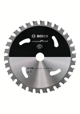 Bosch Sågklinga Standard for Steel 136×1,6/1,2×15,875mm 30T