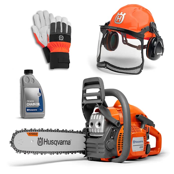 Husqvarna 435 II motorsagpakke