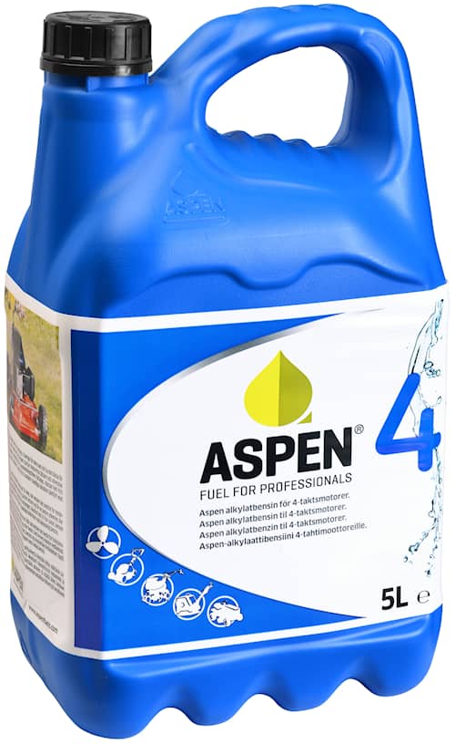 Aspen 4 Alkylatbenzin 54x5l, Miljøbenzin