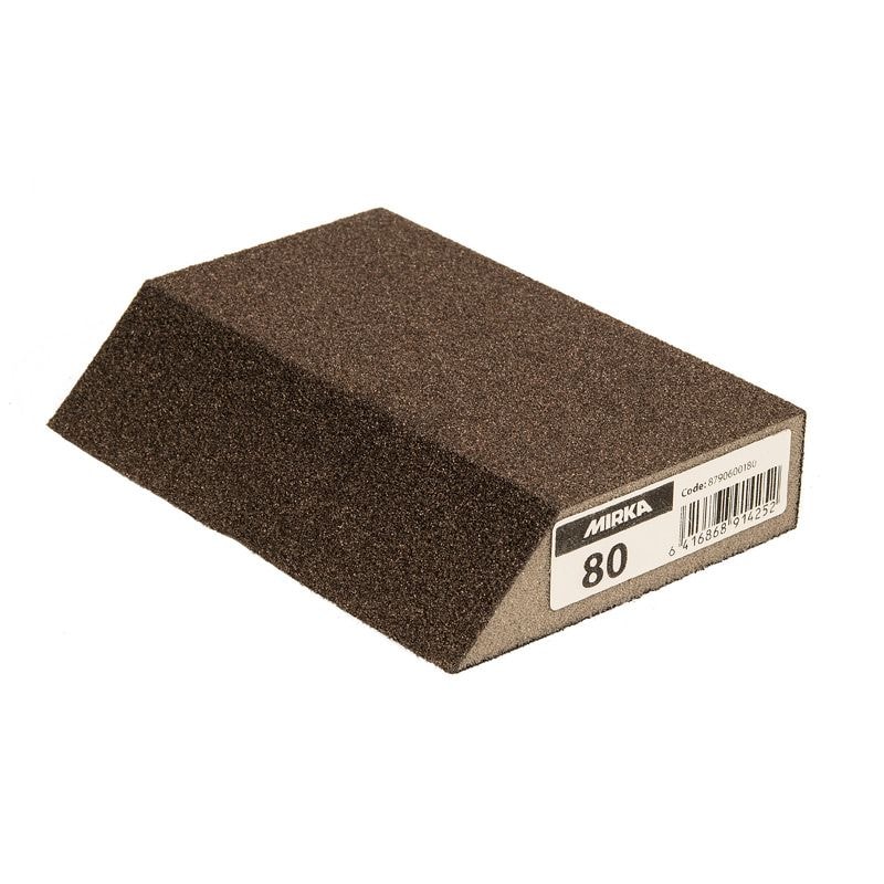 Mirka Slipsvamp Vinklad 125x85x25mm 30-pack