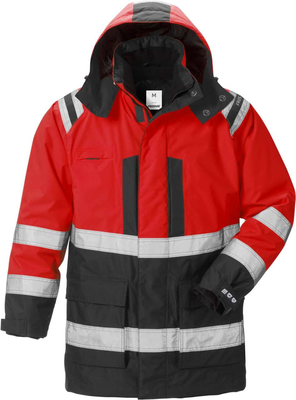 Fristads Vinterparkas 3-i-1 Airtech® 4036 GTT, Klass 3 Varsel Röd/Svart XL