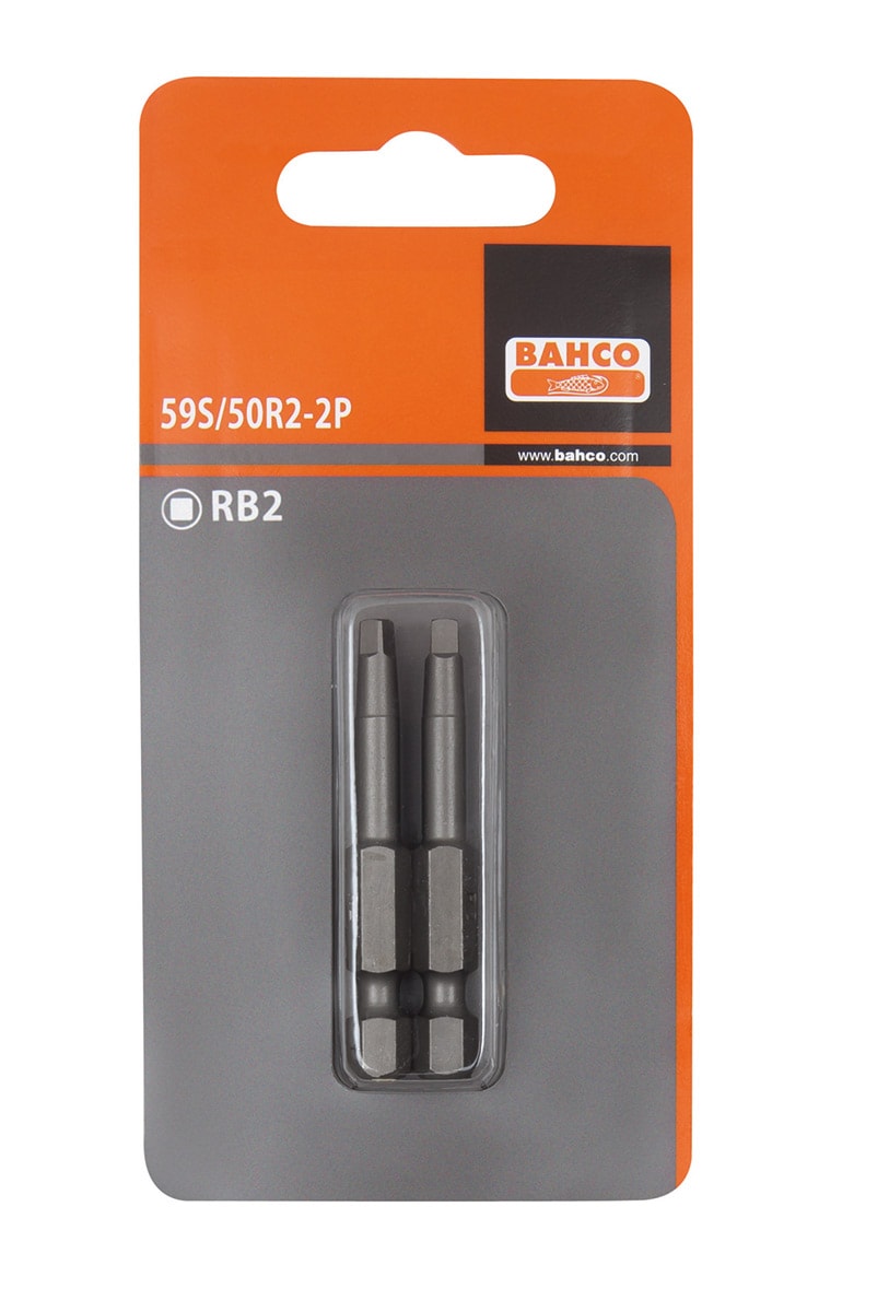 Bahco Bits 59S 1/4'' Robertson 50mm