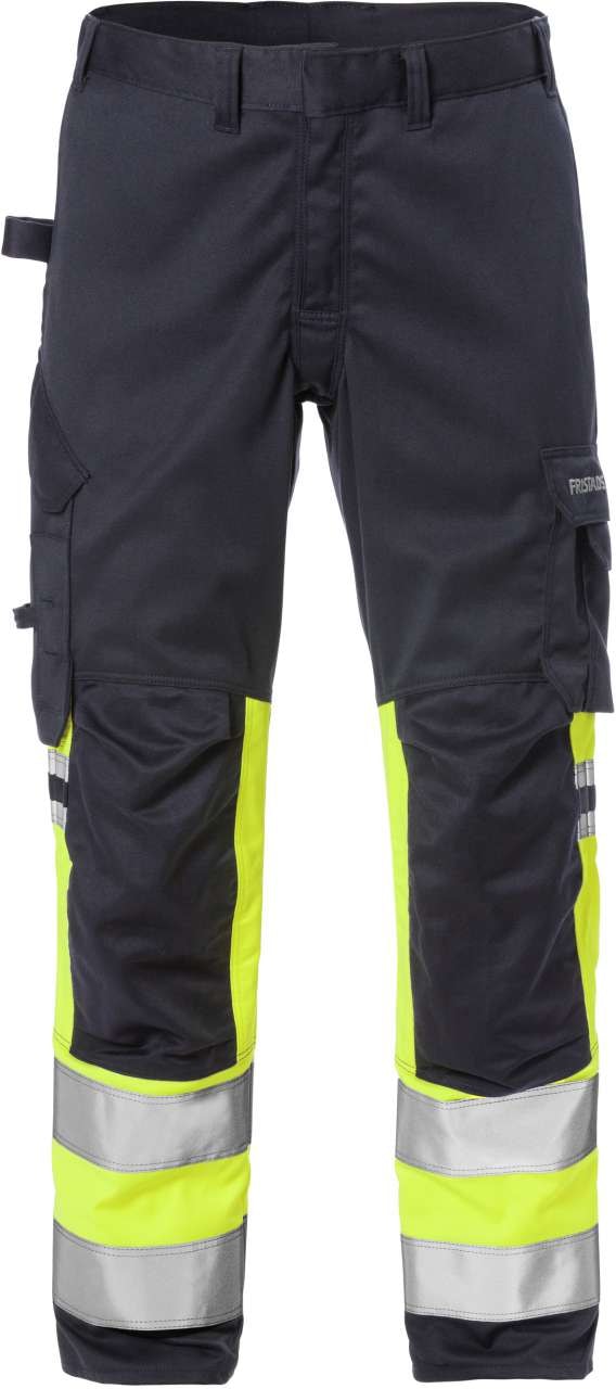 Fristads Byxa stretch Flamestat 2162 ATHF Klass 1 Varselgul/Marinblå C44
