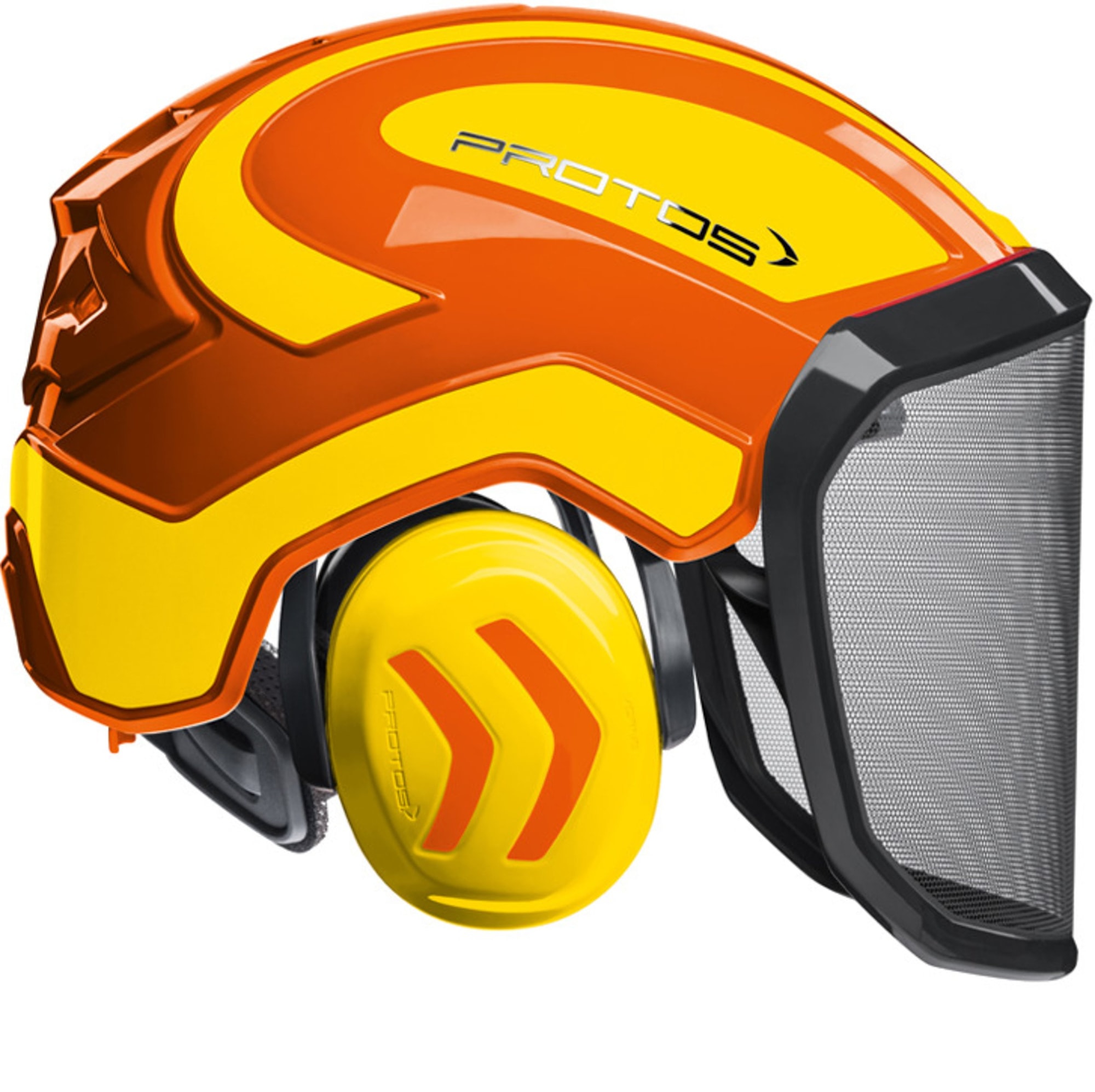 Protos Integral Huggarhjälm Gul/Orange -