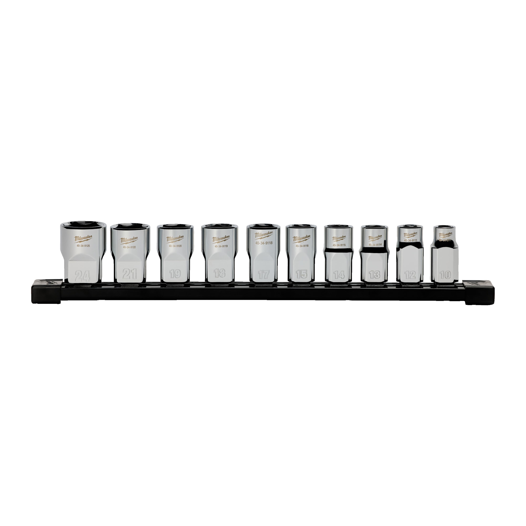 Milwaukee Hylsa Skena 1/2" 10 delar