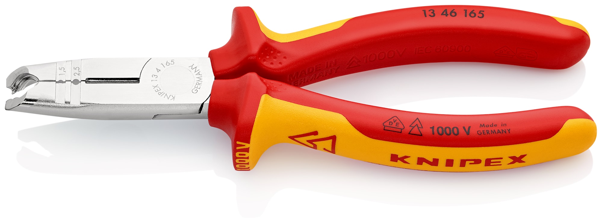 Knipex Avmantlingstång 1346165 165mm VDE