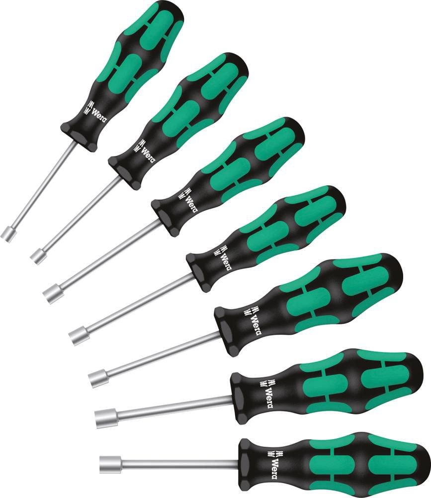 Wera hylseskrutrekkersett 395 5-13mm 7 deler