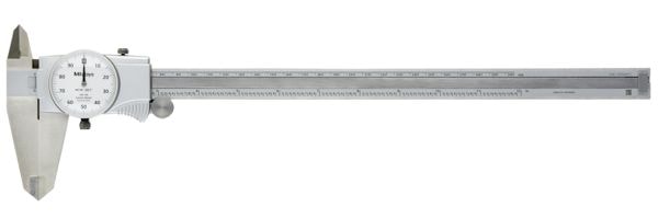 Mitutoyo skyvelære 505-746 med måleinstrument 0-12in, 0,001in, 0,1in/rev, flat pinne, friksjonsrulle