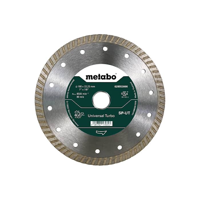 Metabo diamantkappeskive Universal Turbo" 180 mm