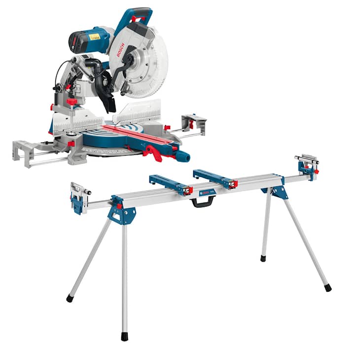 Bosch Katkaisu- ja jiirisaha GCM 12 GDL ja Jalusta GTA 3800