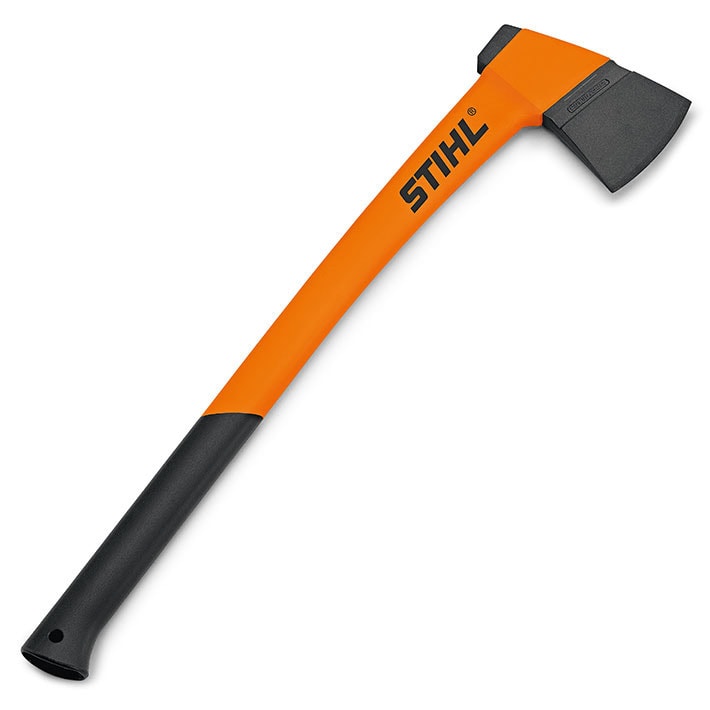 Stihl High-Tech, Kortskaftet øks AX 15 P, 1450 g Brytejern, tømmersaks, løftekrok, kile og øks