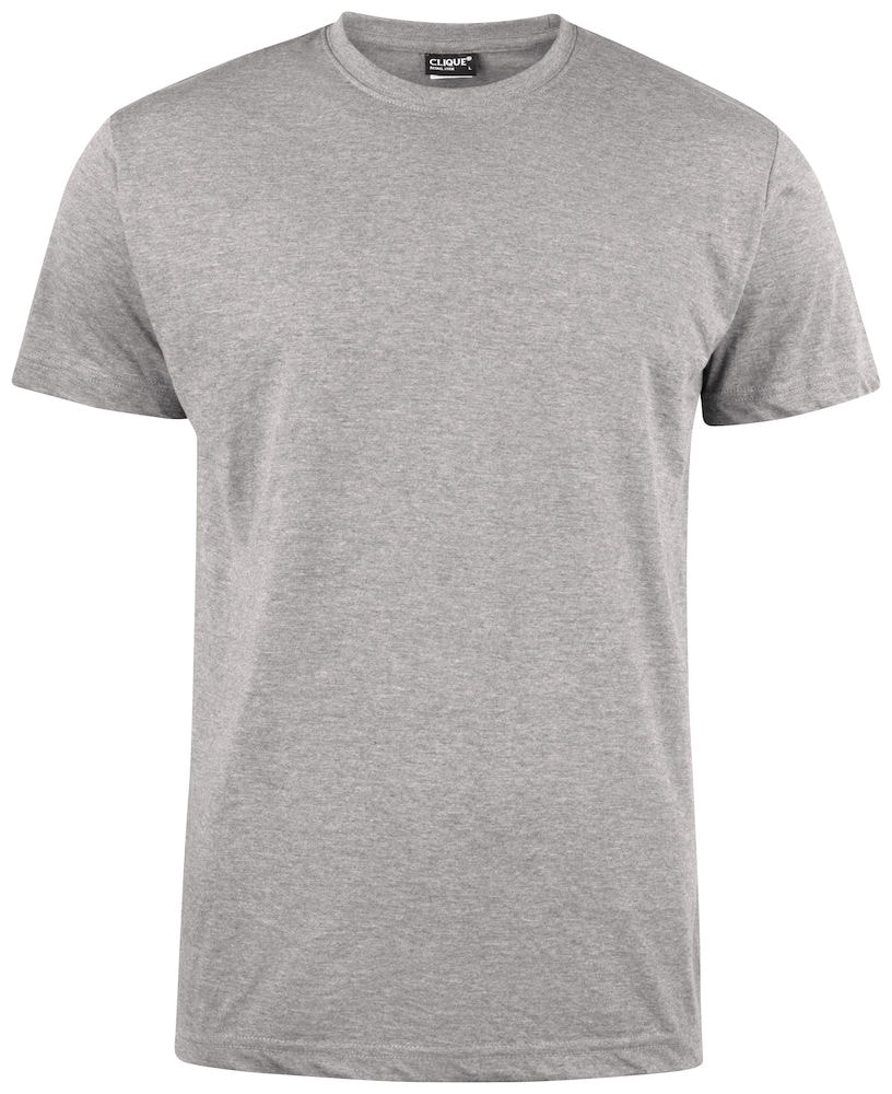 Clique T-shirt Herr Gråmelerad