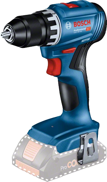 Bosch-skrutrekker GSR 18V-45 uten batteri og lader i L-BOXX
