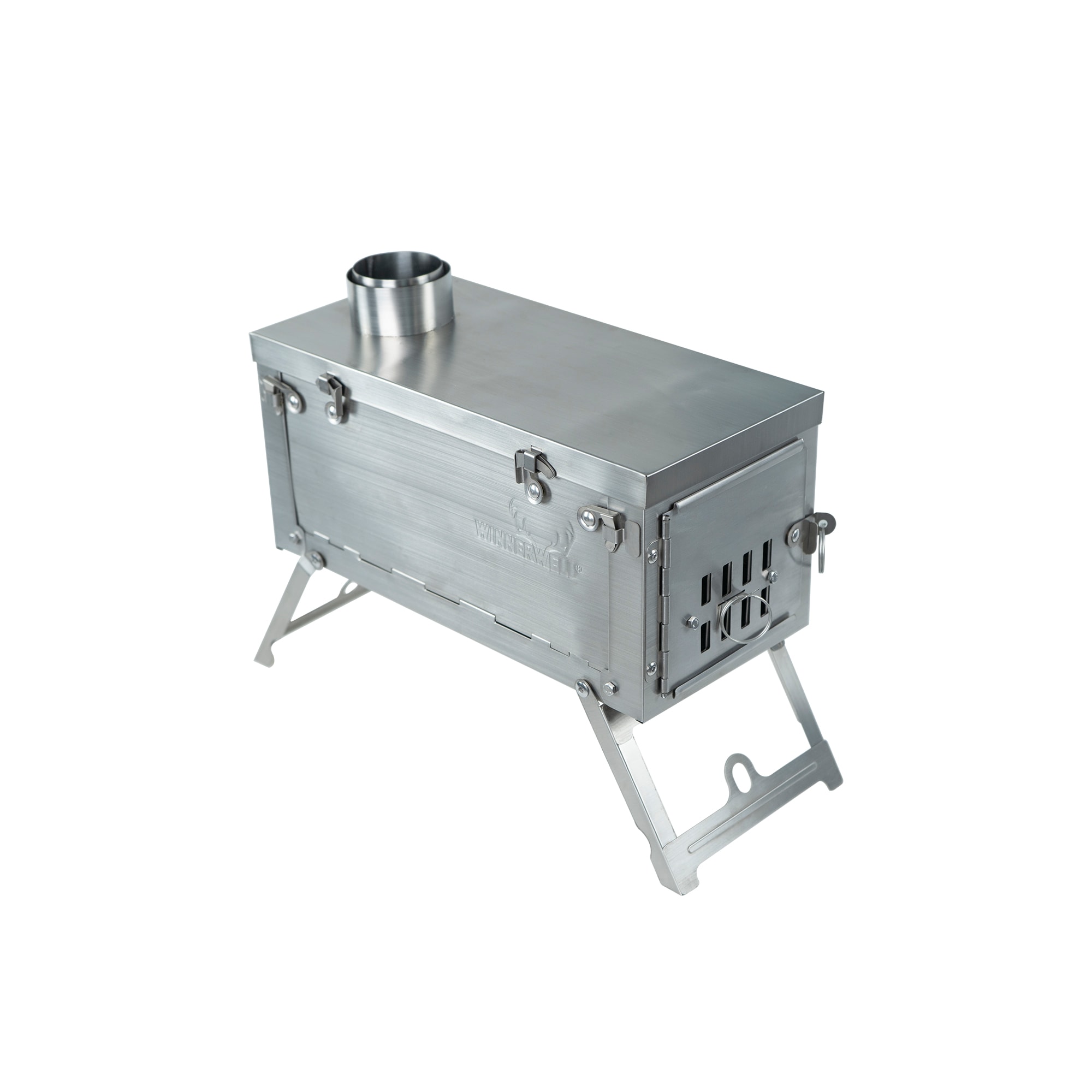 Winnerwell® Fastfold Ultralight Backpack Titanium Camping-kamin