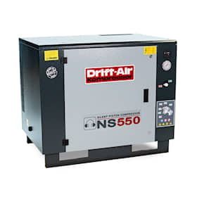 Drift-Air Kompressor Ljudisolerad 5,5 hk 495 l/min 400 V