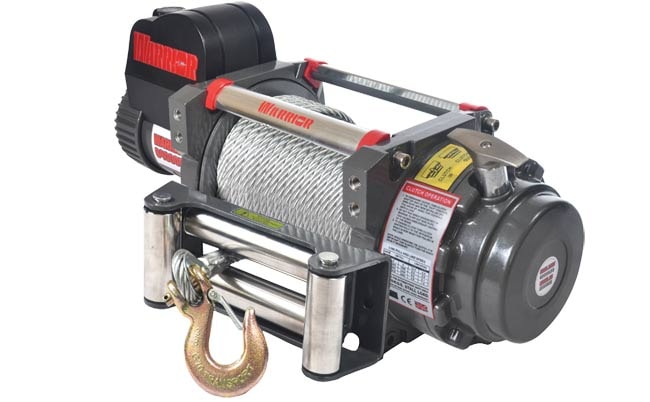 Warrior Winches Vinssi Samurai 4000lb EN Vinssi, 12V teräsvaijeri -