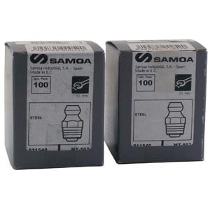 Samoa Smörjnippel M10X1 Rak /100St