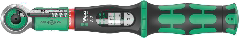 Wera Momentnyckel 2-12 NM Safe-Torque A2 med bitsfäste 2-12 Nm