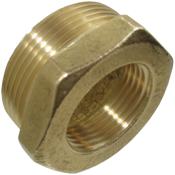 Duab Bussning utv./inv. gg. R40xR25 mässing