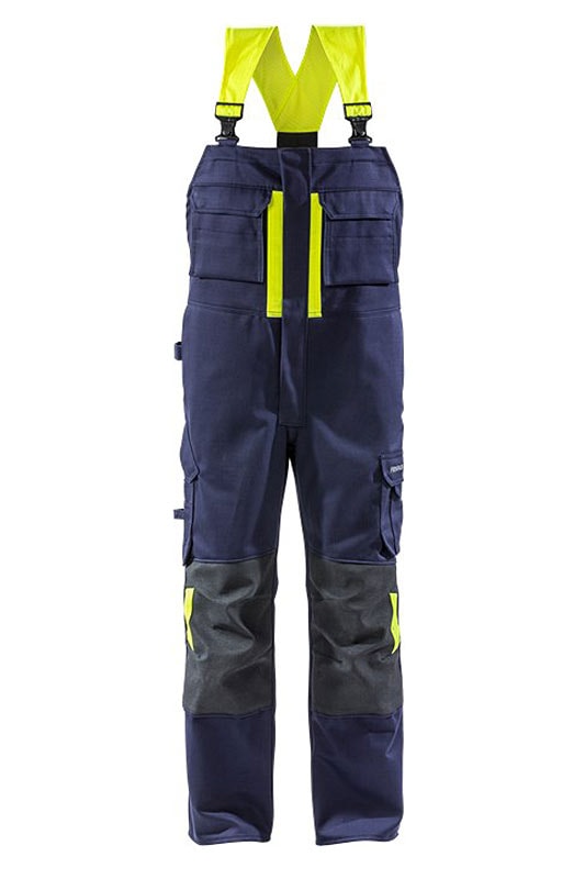 Fristads Hängselbyxor, flamskyddade 1029 WEL Marin C54