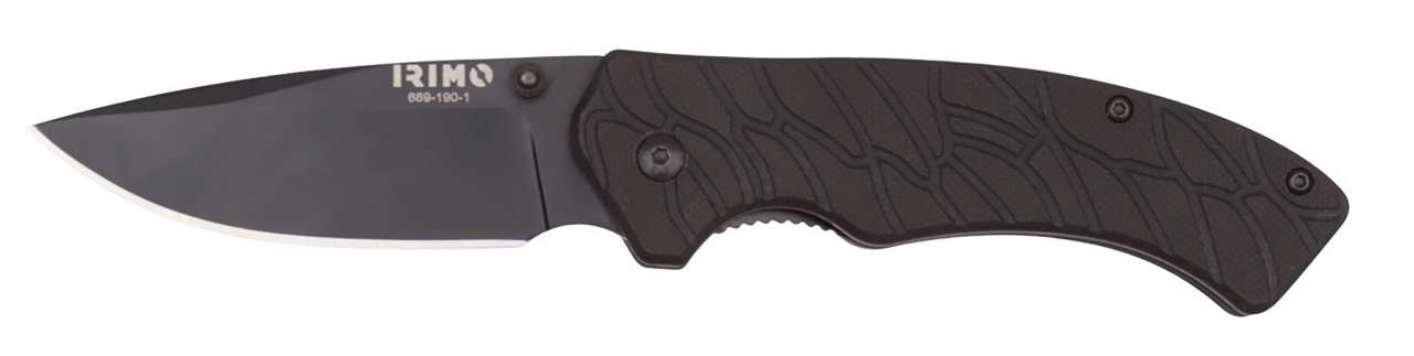 Irimo foldekniv 190 mm, svart stål