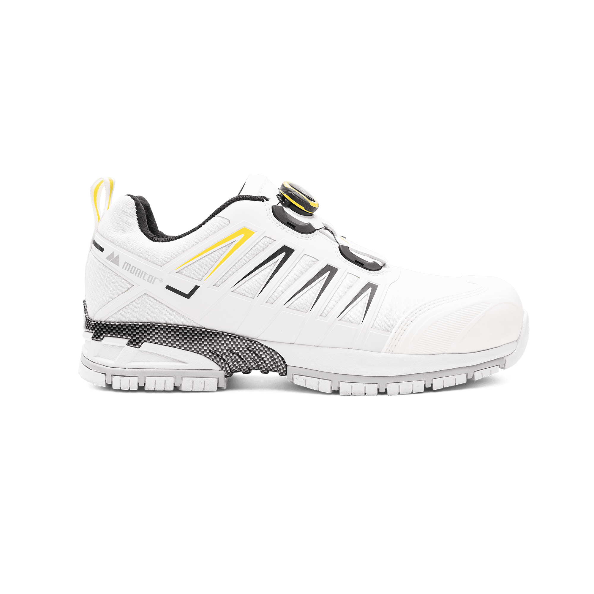 Monitor MIG Safety Shoes BOA S3 ESD HRO SRC White 48