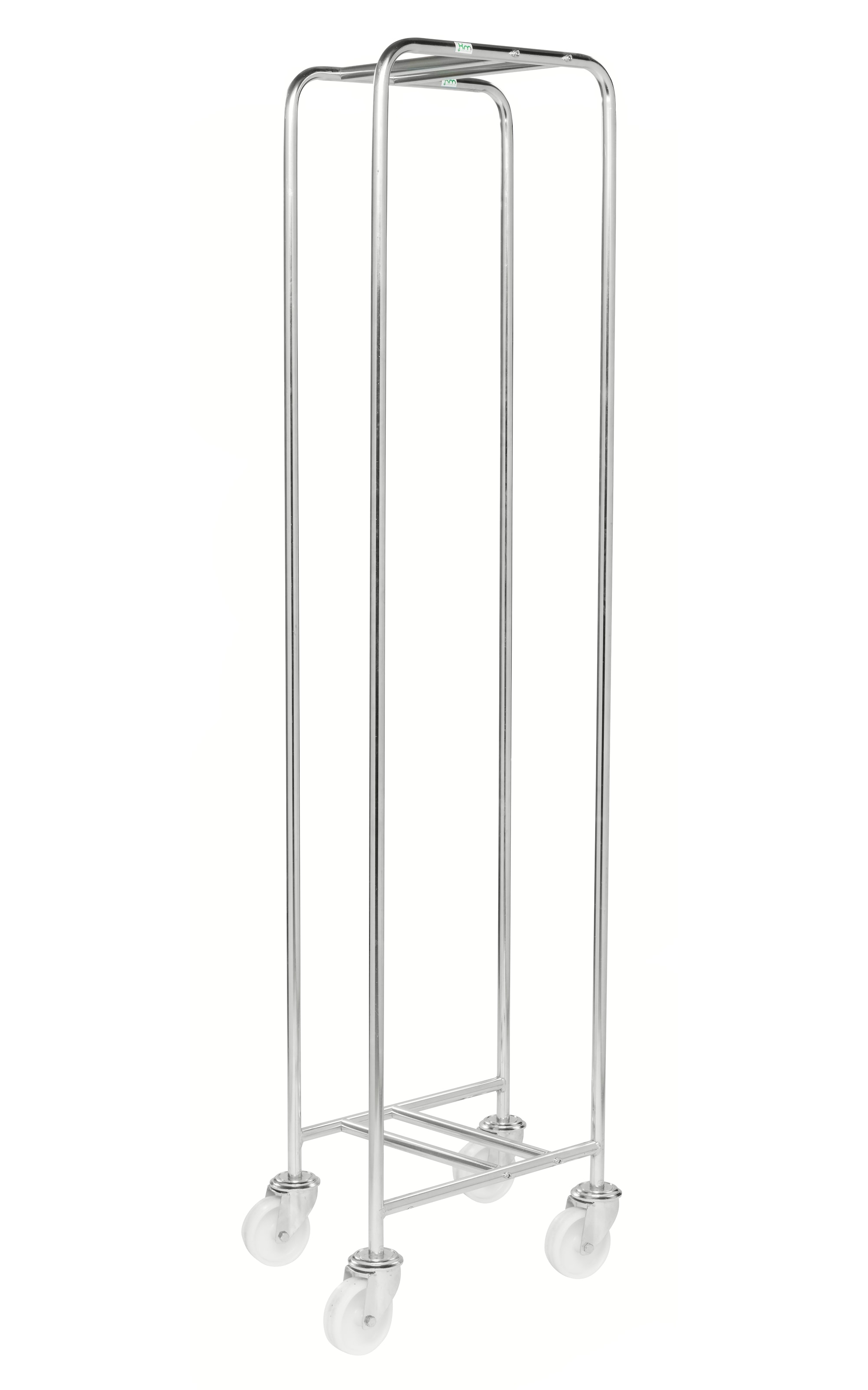 Trallivaunu KM670S, 730x530x1740 mm, 75 kg, sähkösinkitty