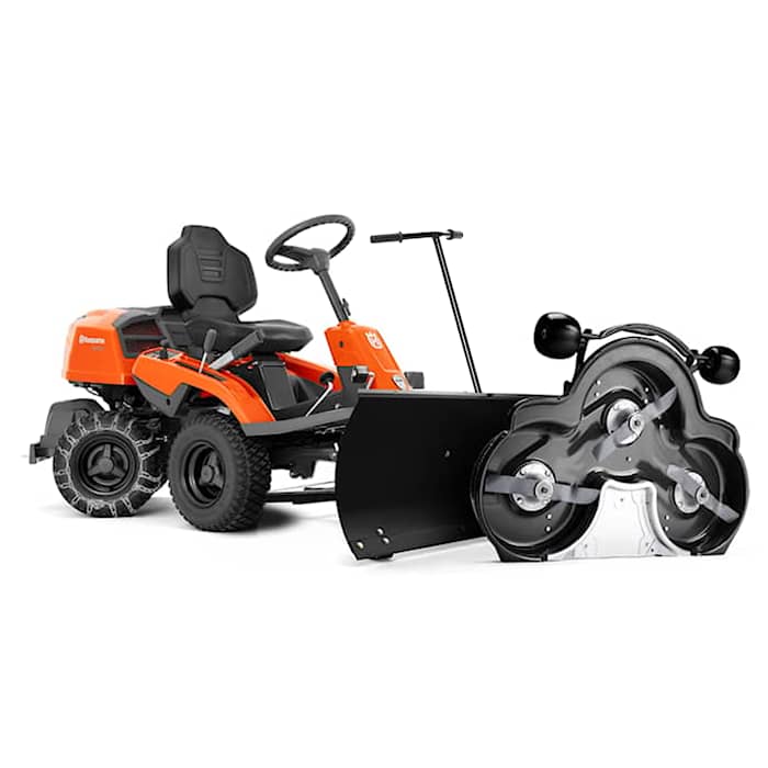 Husqvarna Åkgräsklippare med plogpaket R 214TC Comfort Edition