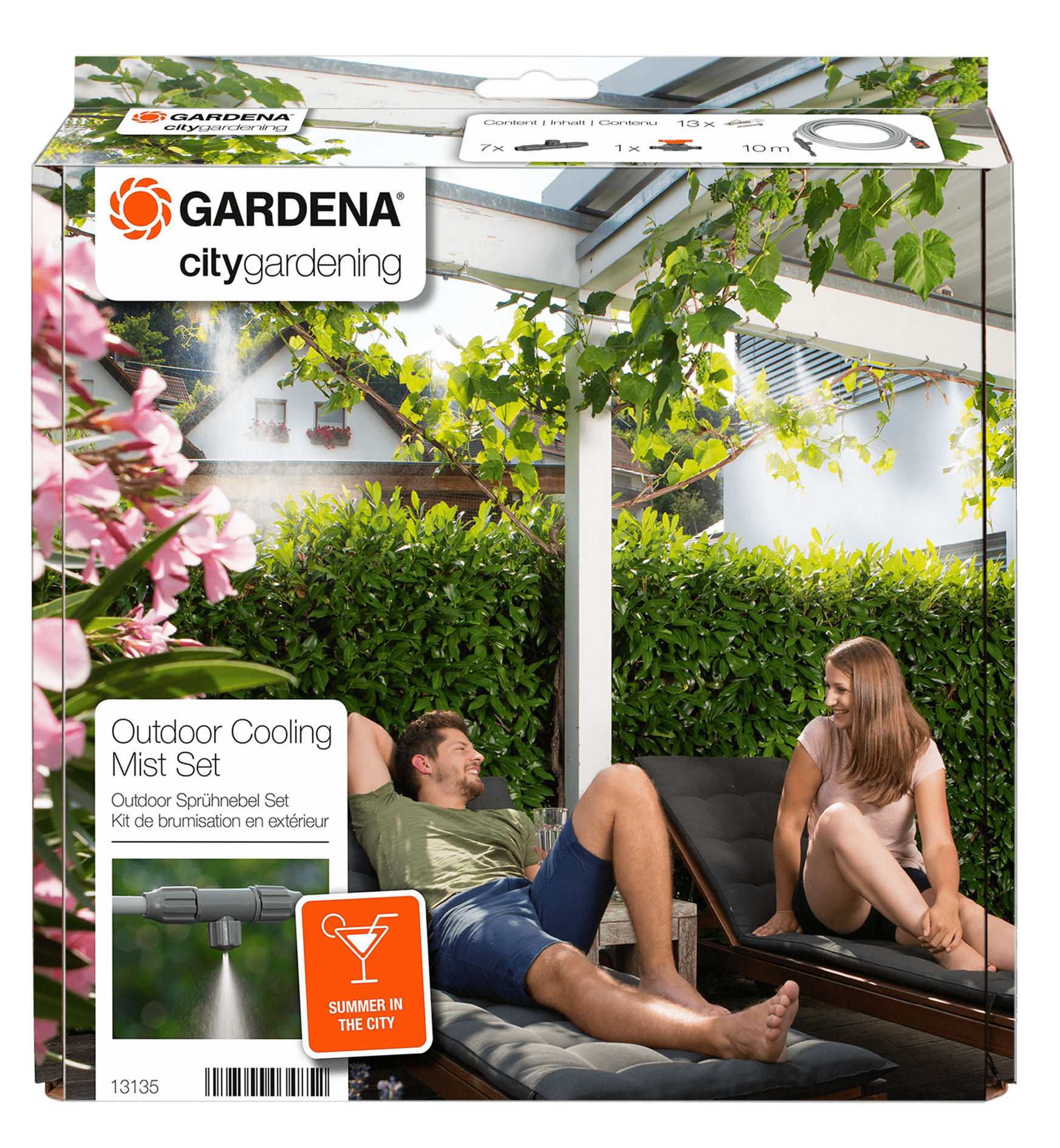 Gardena Cooling Mist Set