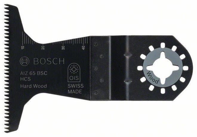 Bosch Monitoimikoneen terä AII 65 BSPC HCS, 65 mm, Japan-hammastus