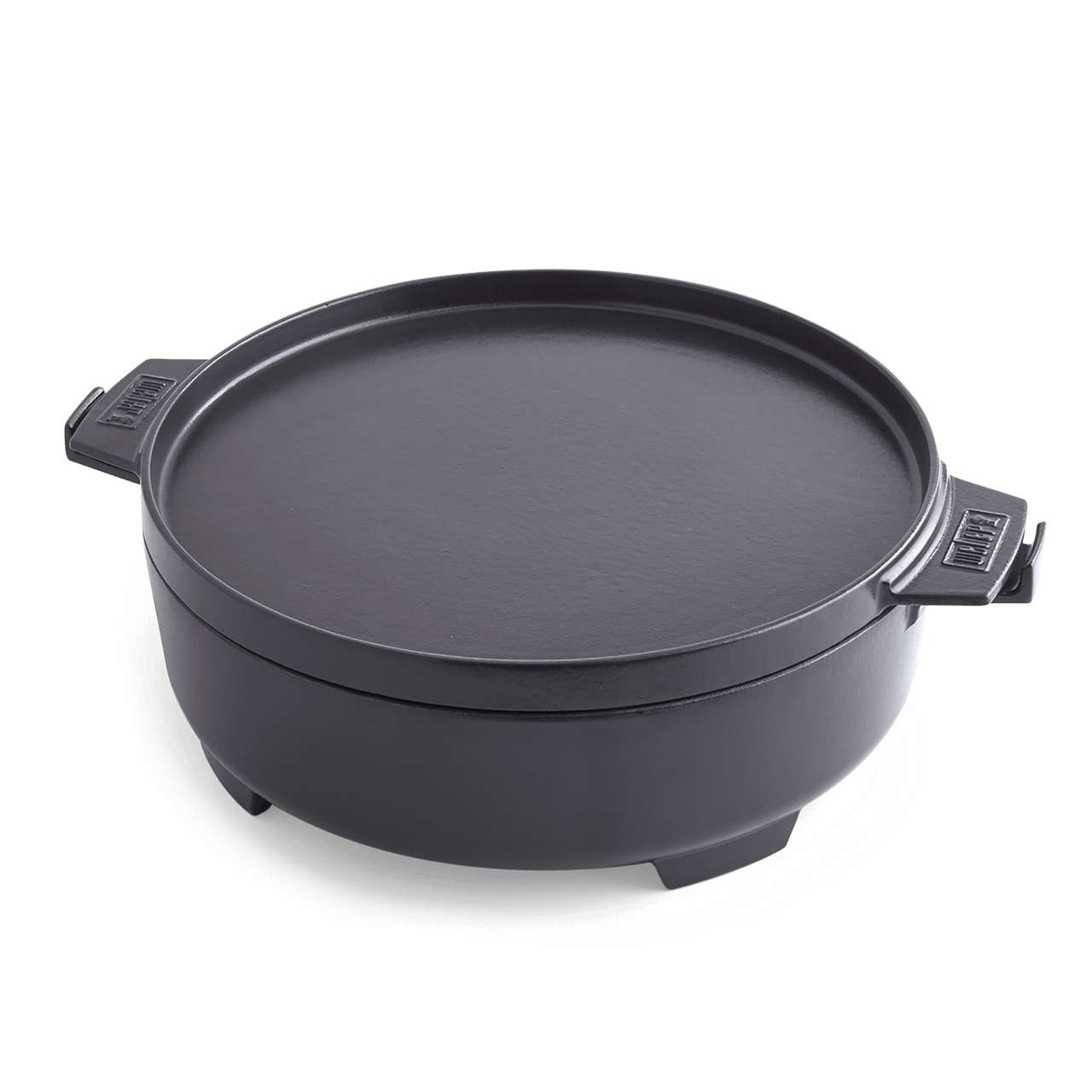 Weber 2 in 1 Dutch Oven -pata - Suunniteltu sopimaan Gourmet BBQ System -ritilöihin