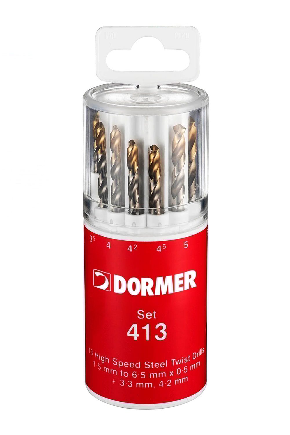 Dormer A094 413mm HSS Porasarjat, lyhyet porat