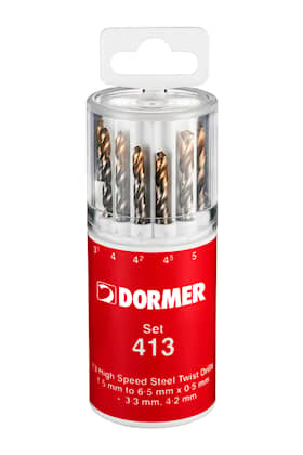 Dormer A094 413mm HSS Porasarjat, lyhyet porat
