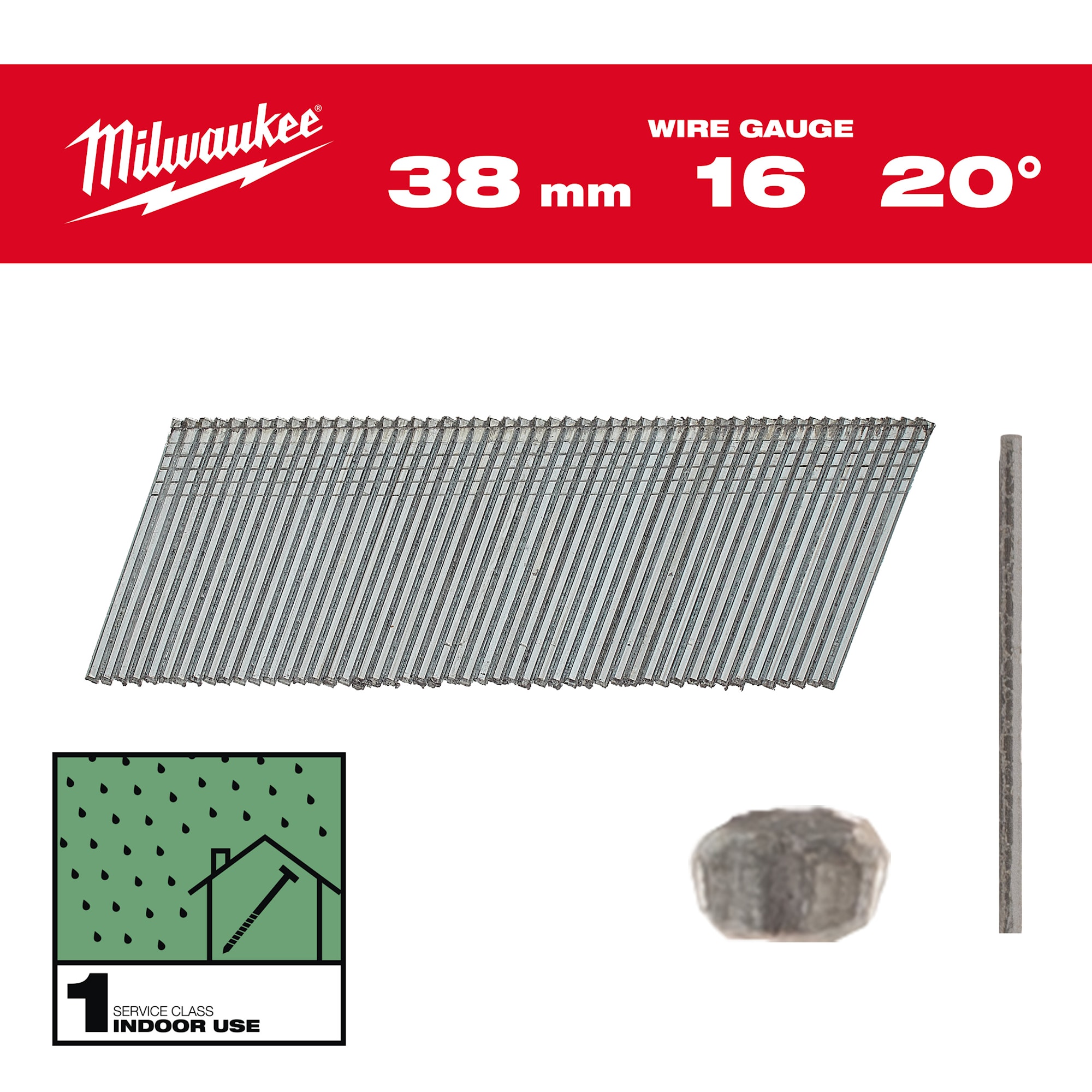 Milwaukee Dyckert 16G/20°/38/G/C1 2000P