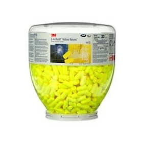 3M™ E-A-R™ E-A-Rsoft™ Yellow Neons™ Ørepropper, 36 dB, refill beholder, 500 par pr./beholder, PD-01-002