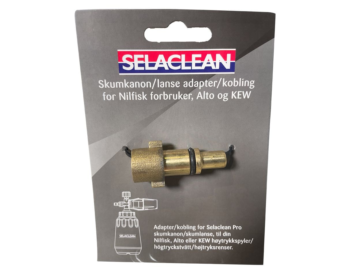 Selaclean Högtryckskoppling 1/4'' inv. för Nilfisk Hobby/KEW/Alto