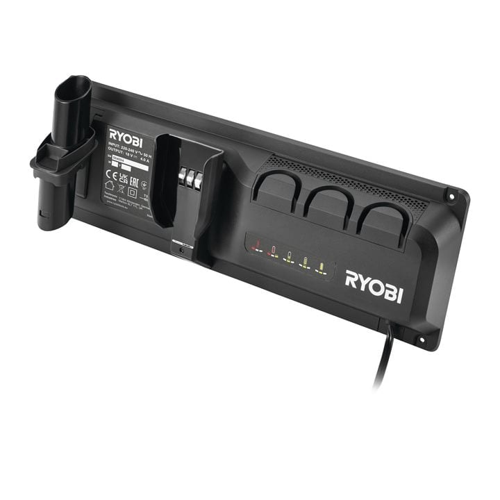 Ryobi RC18ASV Väggladdare till Skaftdammsugare Premium