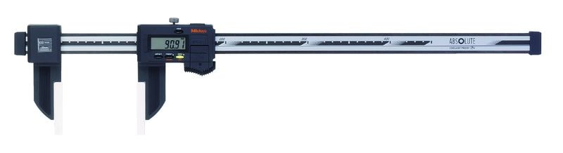 Mitutoyo työntömitta 552-165-10, hiilikuitua, 0–18 in, 0,0005 in, keraamiset leuat, IP66, dataulostulo