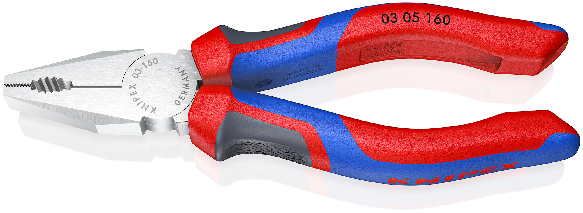 Knipex Kombinationstång 0305 2K, kromad