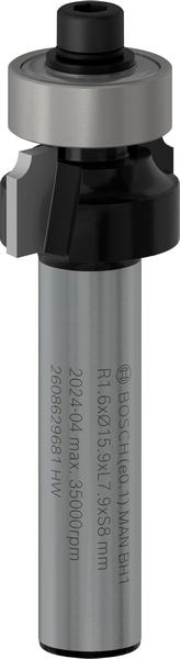 Bosch Avrundningsfräs Hm R1,6Mm Sk8