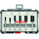 Bosch Frässtålset HM Notfräsar 1/4'' 6 delar