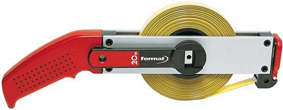 Format Teräsmittanauha kehyksessä EG2, polyamidi, keltainen