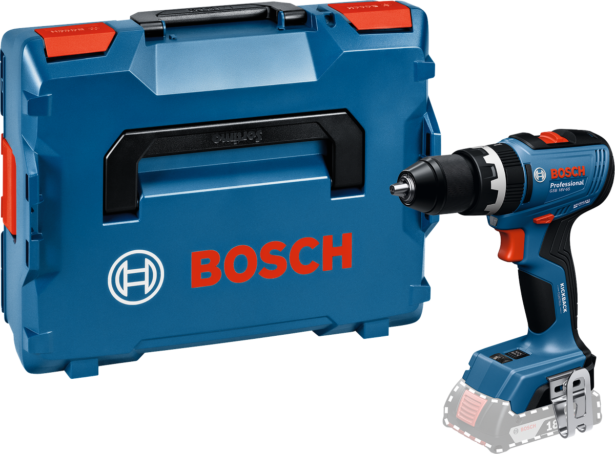 Bosch Slagborrmaskin GSB 18V-65 L-Boxx
