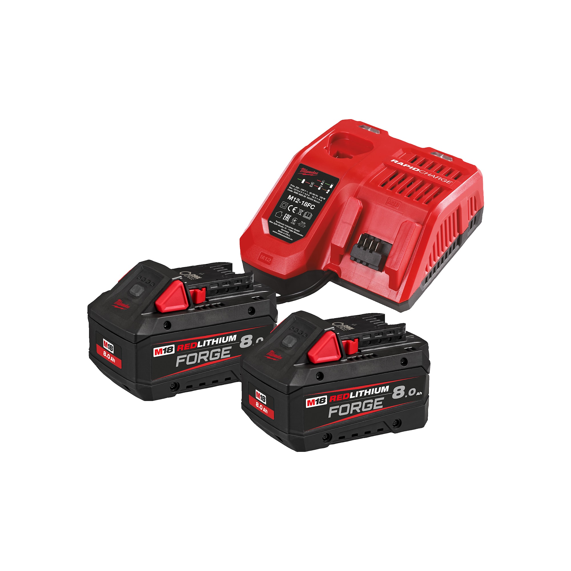 Milwaukee M18 FORGENRG-802 Batterikit
