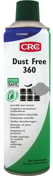 CRC Rengöring Dust Free Tryckluftspray 250ml