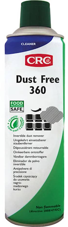 CRC Puhdistusaine Dust Free Paineilmasuihke 250 ml