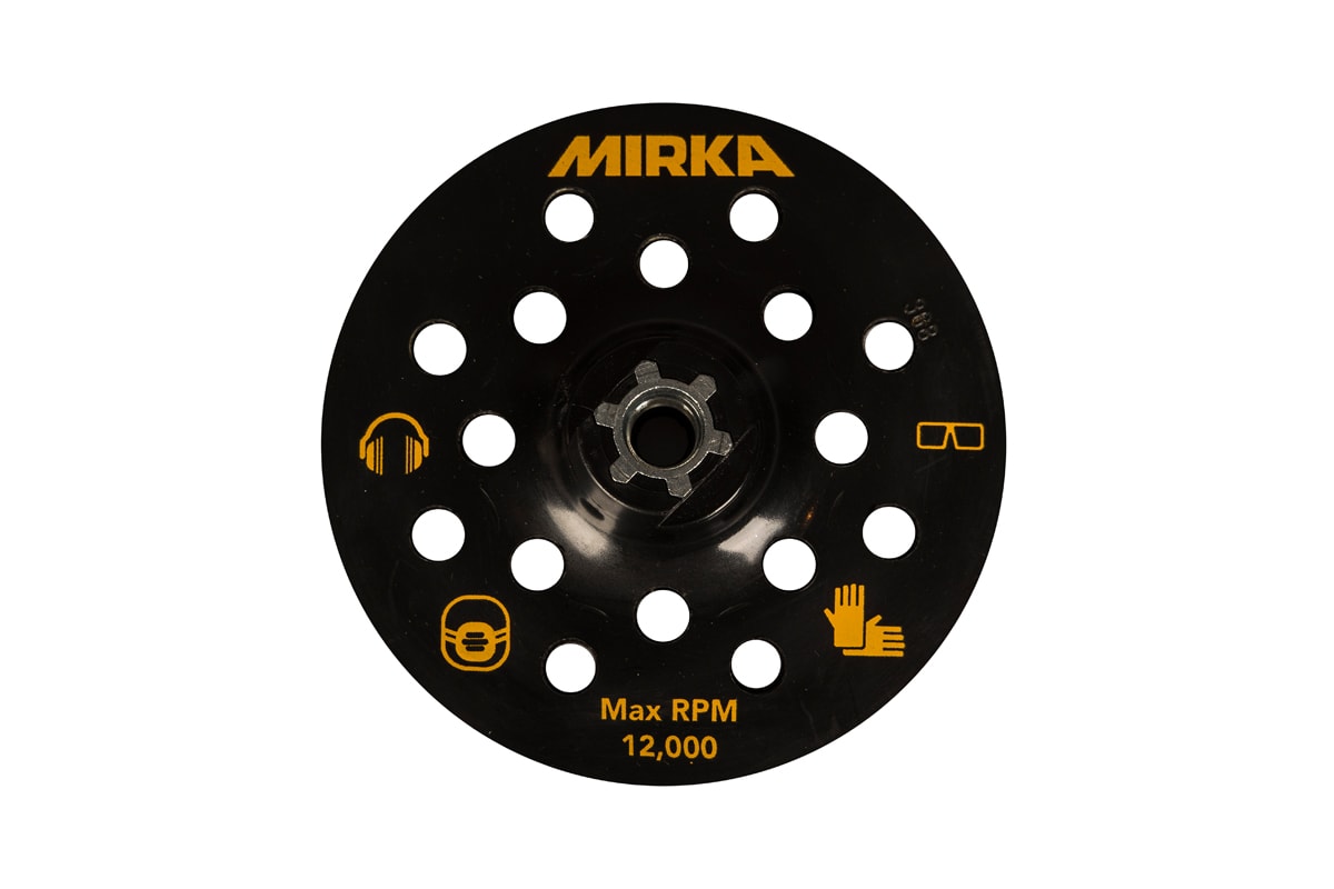 Mirka Støtteskive 125 mm M14 Grip 17H for støvavsugsenhet