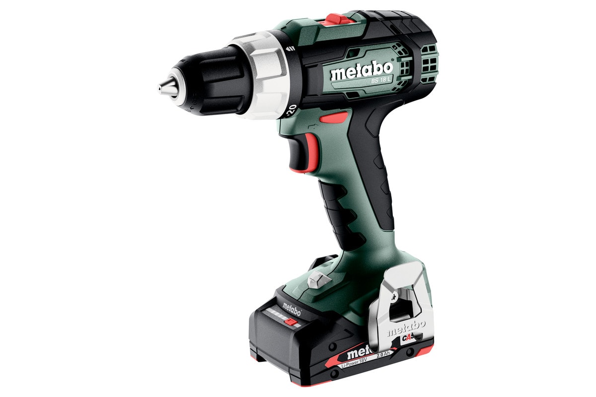 Metabo Skruvdragare BS 18 L med 2x2Ah batterier & laddare