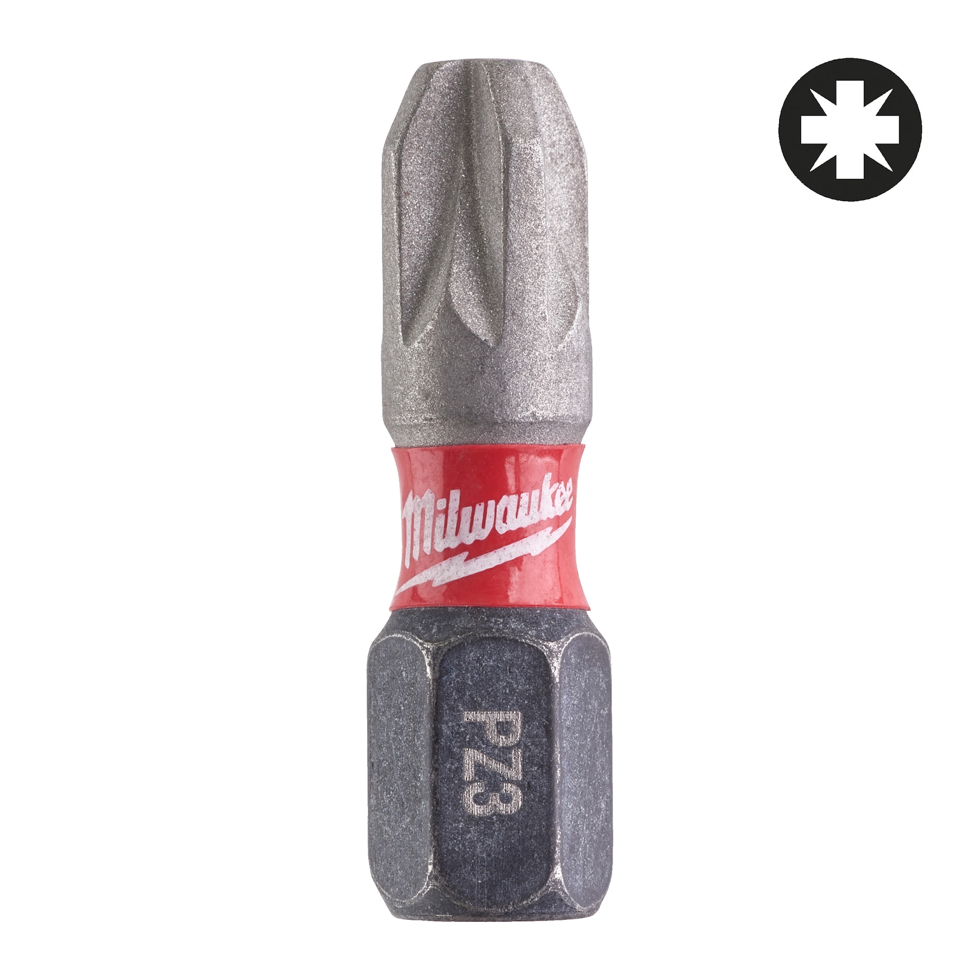 Milwaukee Bits PZ Shockwave 25 mm 2-pack